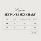 Black Side Tie Kimono Set