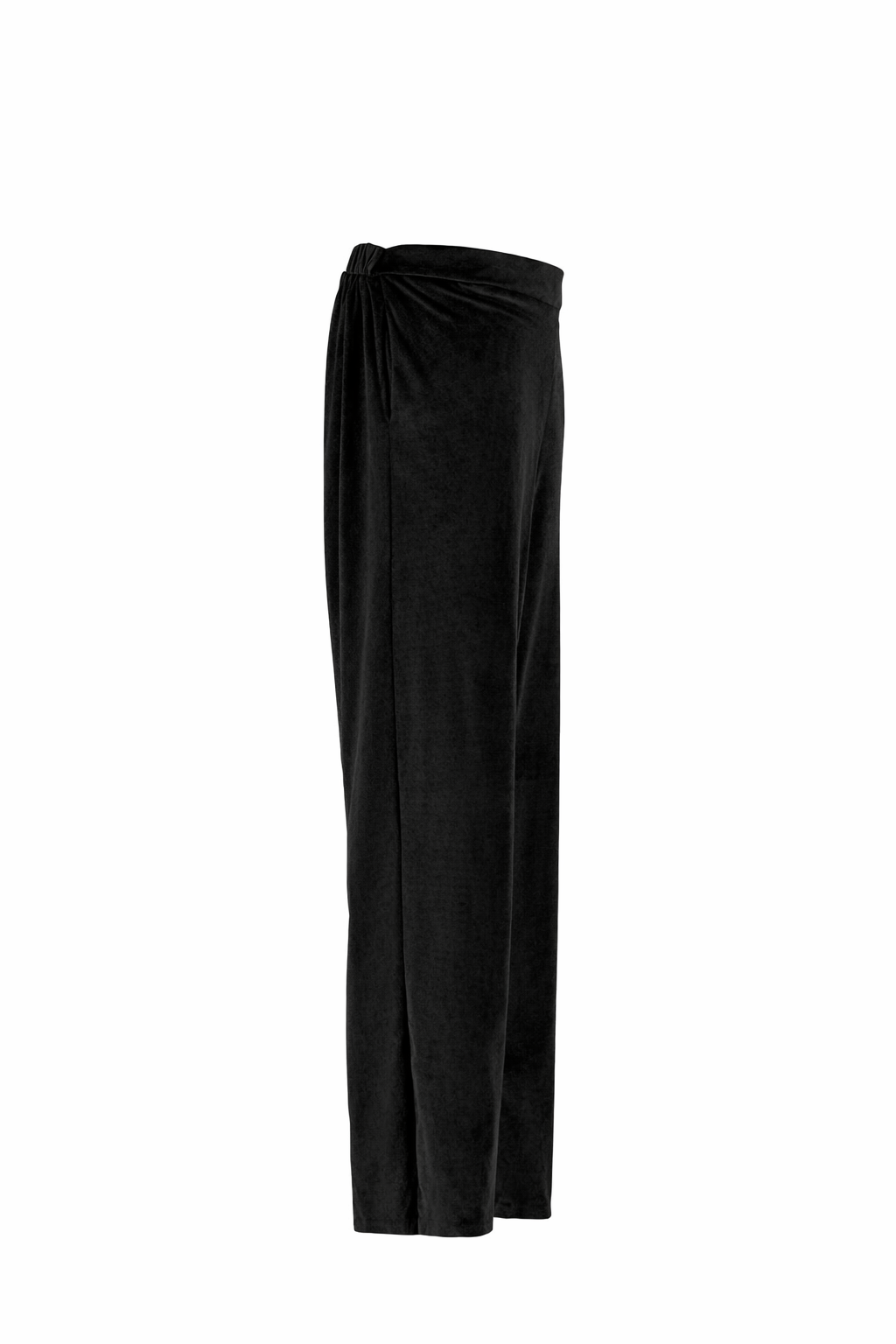 Black Side Tie Kimono Set