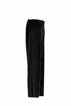 Black Side Tie Kimono Set