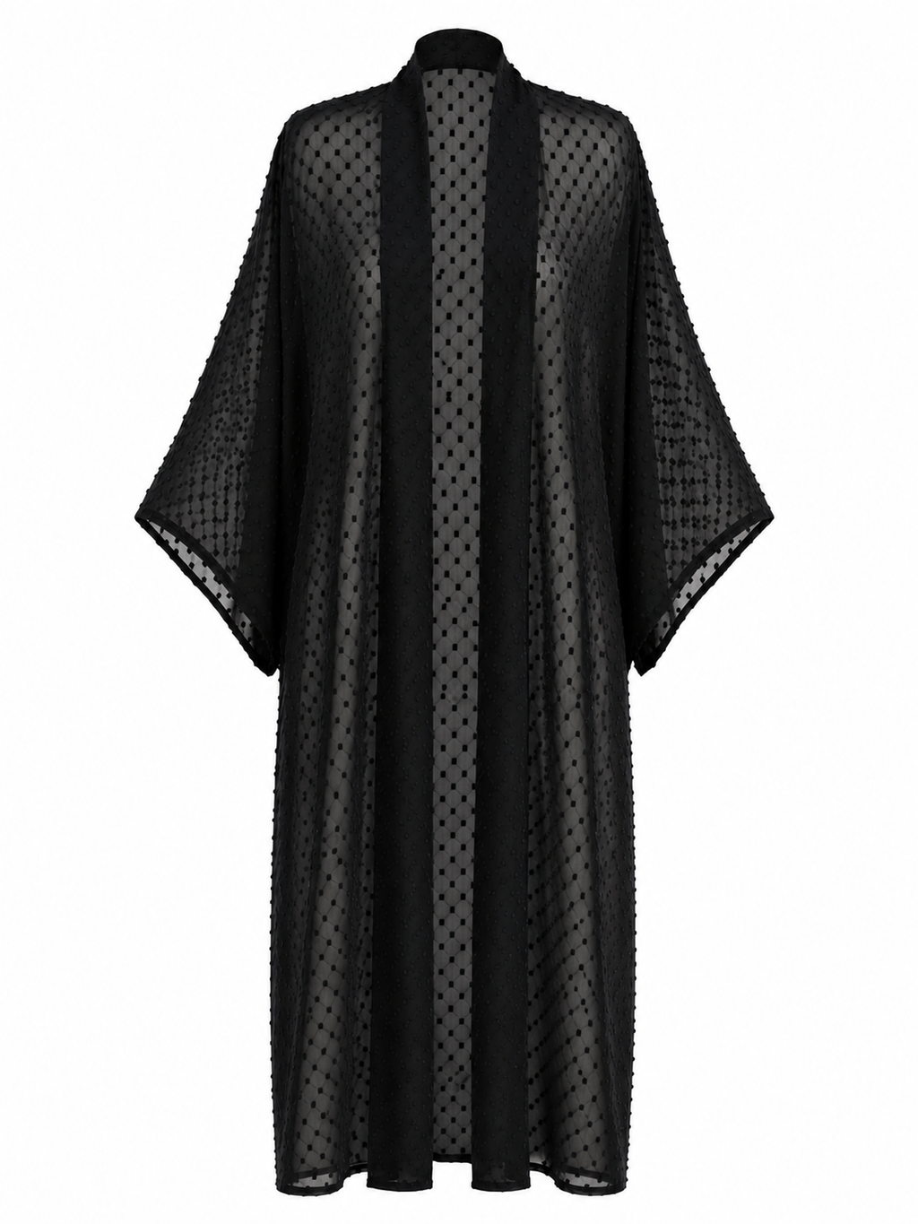 Black Kimono/Wrap Skirt Bundle
