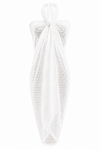 White Sheer Wrap Skirt/Cover-up