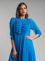 Ruffled Tent Dress