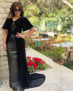 Vintage-inspired Velvet Dress