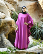 Ruffled Abaya