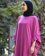 Ruffled Abaya