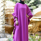 Ruffled Abaya