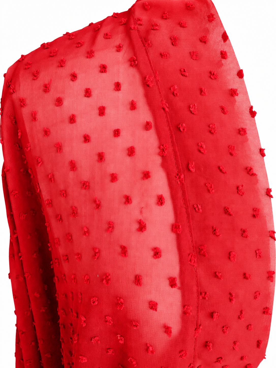 Red Sheer Kimono
