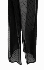 Black Kimono/Wrap Skirt Bundle