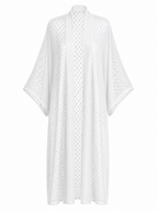 White Sheer Kimono